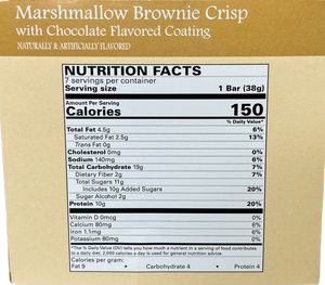 Marshmallow Brownie Crisp